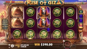 Dapatkan Sensasi Megah Cuan di Slot Rise of Giza PowerNudge!