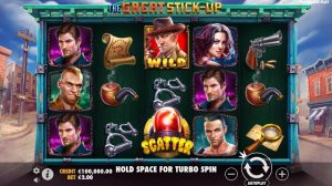 Pola Scatter The Great Stick-up Bikin Jackpot Makin Dekat!